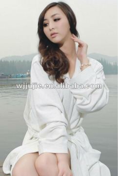 1120g microfibers pearl kimono bathrobe