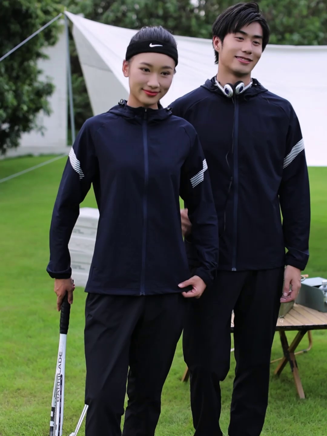 Full Zip Training Suit for Athletic Wear