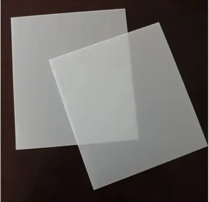 Custom Frosted Acrylic Plate For Lighting