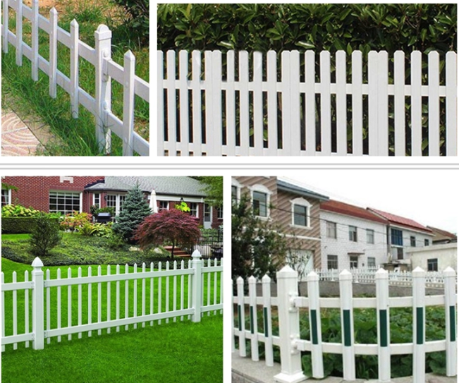 Factory Direct PVC Garden Lawn Picket Fence