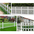 PVC Picket Plastic Lawn Edging Fence