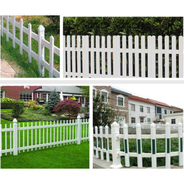 Factory Direct PVC Garden Lawn Picket Fence