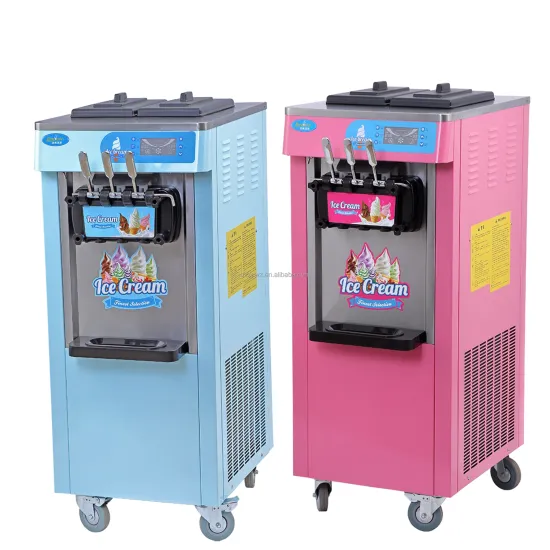 Sanwei Multi-Color Screen Ice Cream Machine Sales