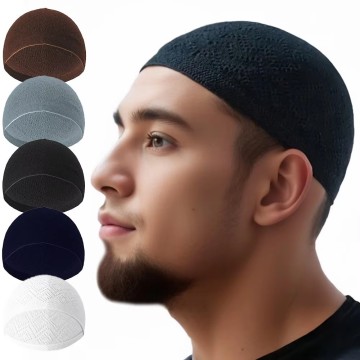 2025 Cappelli di preghiera per uomini islamici traspiranti