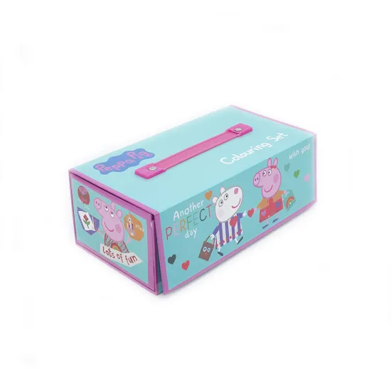 Portable Super Art Set for Kids: Painting & Drawing Kit with Pastels, Colored Pencils, and Markers