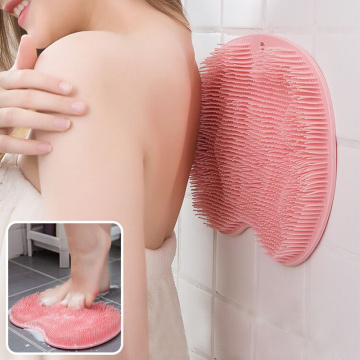 Pure Body Massage Brush: Soft Silicone Bath Brush Scrubber
