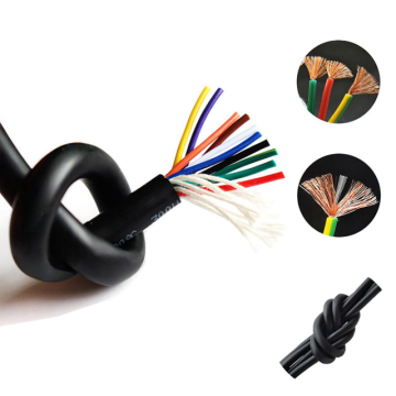 Customizable Shielded Drag Chain Cable for Industrial Applications