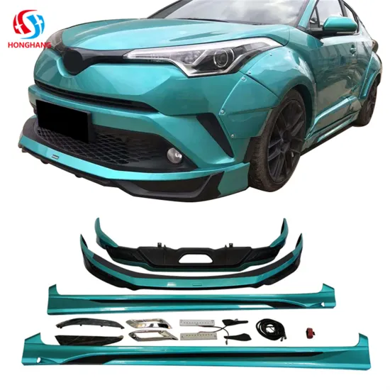 Factory Direct Car Exterior Protector Kit for Toyota CHR - Bumper, Side Skirts, and Body Kit