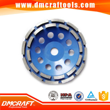 Concrete turbo cup grinding wheels