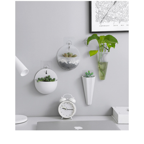 Water culture wall hanging flower pot
