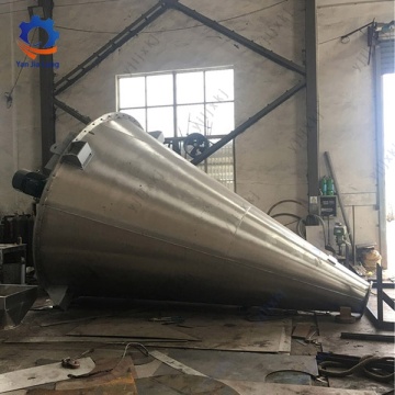 Mesin pencampur jenis sekrup ganda untuk bubuk kering