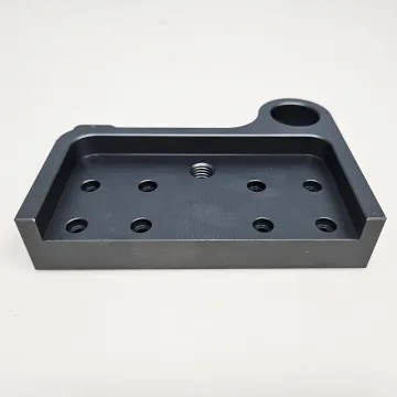 Dark Gray Black Anodized CNC Machined 6061 6063 Aluminum Profiles T5 T6 Molding