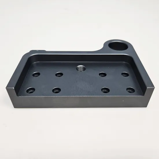 Dark Gray Black Anodized CNC Machined 6061 6063 Aluminum Profiles T5 T6 Molding