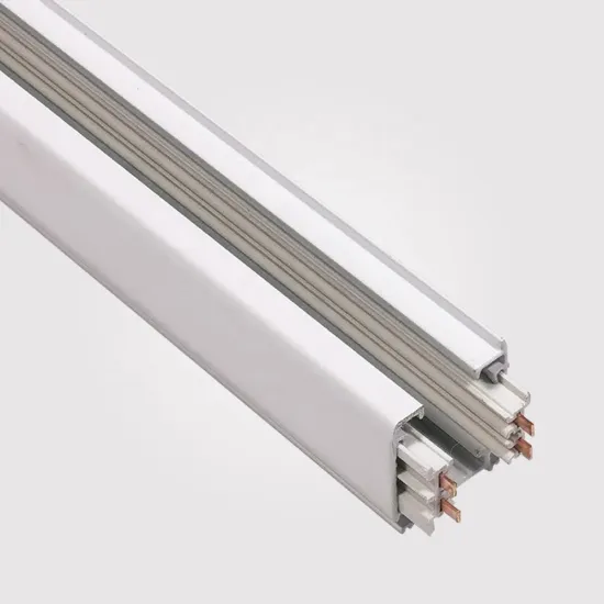 Commercial LED Spotlight 3 Phase 4 Wires Aluminium Track Rail System