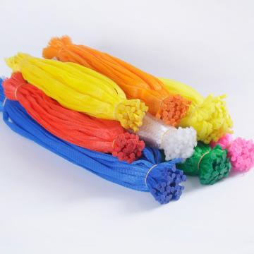 Colorful Supermarket Net Bag For Packaging