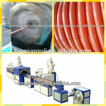 PVC fiber reinforced garden water hose making machine