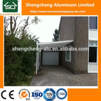 Aluminium Carport with RAL 9001 Color