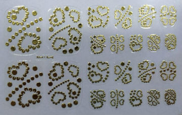 New Design 3D Toe Nail sticker