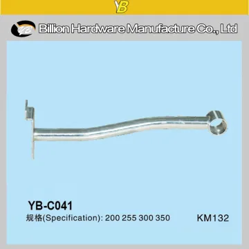 metal slat wall pipe holder/pipe support