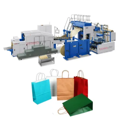 Small Paper Bag Making Machinery ZB260RS