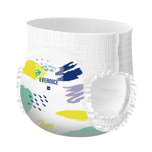 Spodnie dla maluchów z podciąganiem i szczelną konstrukcją