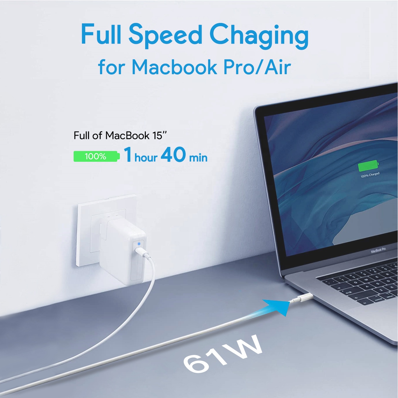 Macbook Air 용 Apple 96w Usb-c 전력 어댑터, Bossgoo.com의 고품질 Macbook Air 용 ...
