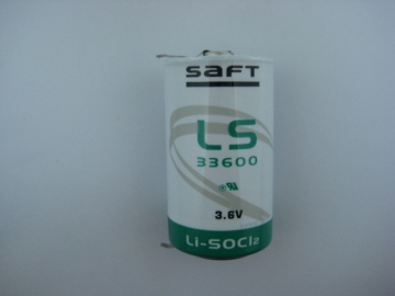 New and Original Saft Ls33600 3.6V Lithium Battery