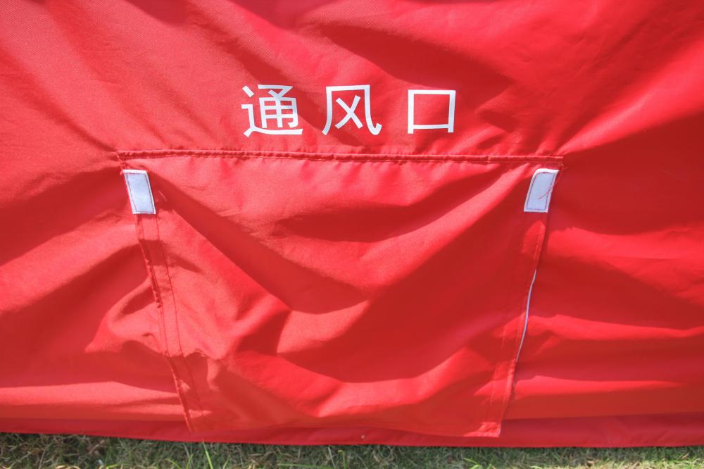 Tendas infláveis ​​para resgate de incêndio