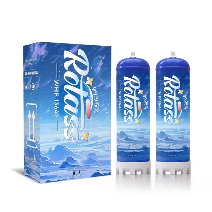 Large 2.2 L Whip Cream Gas Cylinder for Dessert Foaming: Cream Chargers