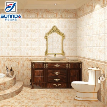 2016 best selling 3d self adhesive glaze compound wall and floor tiles