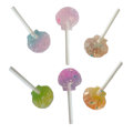 Zoete Glitter Shell Vormige Lollipop Snoep Plat Hars Cabochons Voor Hoofddeksels Oorbel Hanger Sieraden Maken Accessoires: