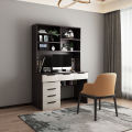 การรวมชั้นวางหนังสือโต๊ะทำงานของ Nordic Home Desktop Desk Desk Desk