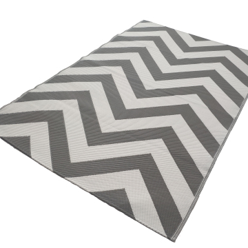 Recycled Plastic Polypropylene Woven Rugs and Mats - 90x150cm