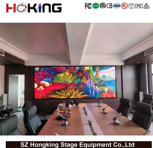 Indoor Small Pixel COB Full Color LED Display Board for Advertising