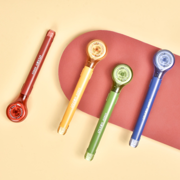 Direct Sales of High-quality Correction Tape with Retro-colored Pen-type Correction Pen Refillable