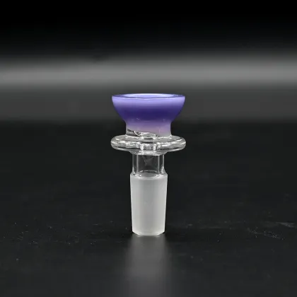 Purple glass smoking accessories
