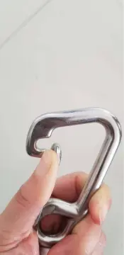 stainless steel spring snap hook for handbag hiking carabiner hooks