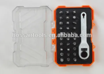 31pc Ratchet screwdriver Bits Set