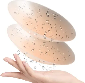 Round Shape Waterproof Silicone Nipple Covers with Full Coverage Pasties
