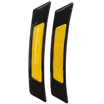 Auto Reflective Car Door Wheel Eyebrow Stickers
