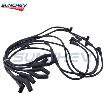 SUNCHEV Wire Assembly Ignition 816761A2 For Mercruiser Inboard Gas Engines 7.4L 454 CID V8 GM 7.4L