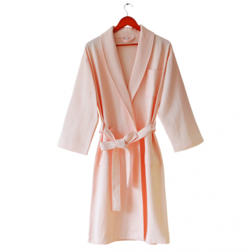 Toalla de gofre albornoz SPA bata poncho