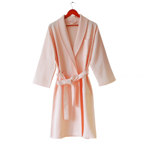 Toalla de gofre albornoz SPA bata poncho