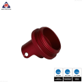 Red anodizat - finisare metalică -CNC prelucrare