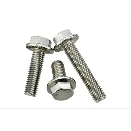 High Quality Stainless Steel Hexagon Flange Bolts M3-M30