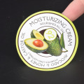 Self adhesive coated paper sticker label