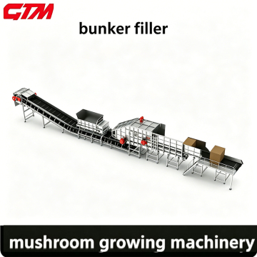Advanced Bunker Filler System for Mushroom Farming