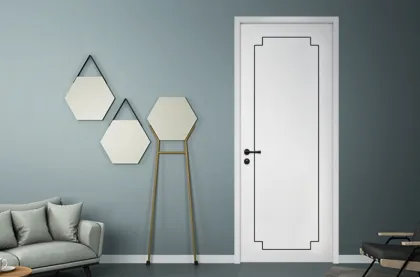 JBD Classic Interior Painted Wooden Door
