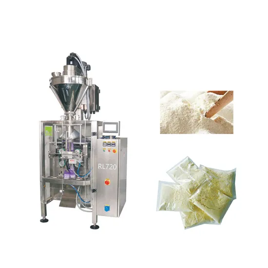RL720 Fully Automatic Vertical Packing Machine for Milk Powder, Wheat Flour, Maize, and Food Packaging