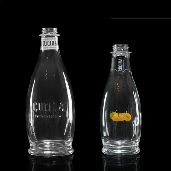 500ml glass material labeled handwash liquid soap bottle